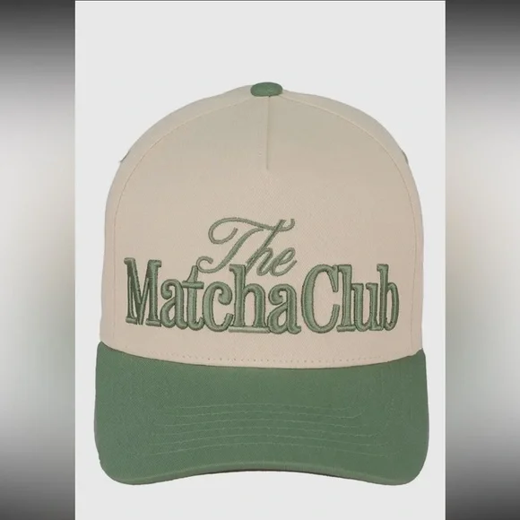 The Matcha Club Embroidered
Trucker Cap - Picture 1 of 5